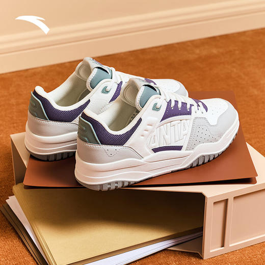 安踏满贯丨女鞋厚底增高板鞋冬季休闲鞋运动鞋122448032 商品图4