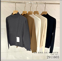 481603半高领山羊绒毛衫