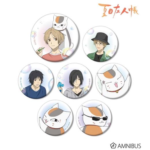 夏目友人帐 肥皂泡 吧唧 徽章 7包/盒 谷子 商品图0