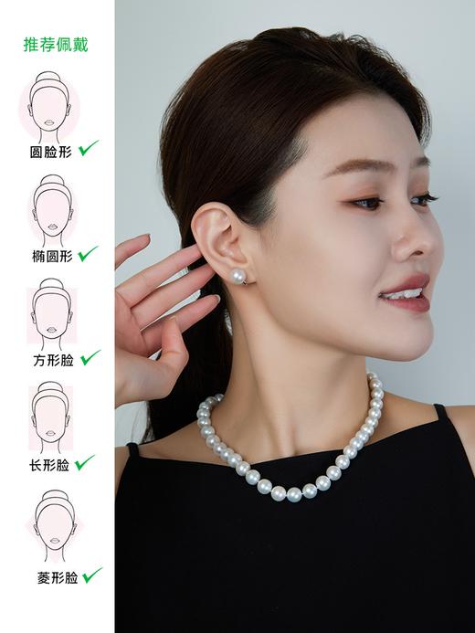 【天猫同款】18k金最高等级爱迪生雪华珠耳夹 classic 商品图3