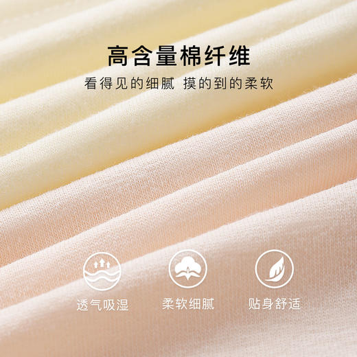 【100%纯棉抑菌裆部】裸感无痕舒适中腰三角内裤女花季少女内裤10条装 商品图2
