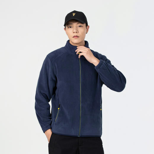 【断码清仓】雀说奥粒绒外套抓绒卫衣新款立领开衫休闲珊瑚绒抓绒衣AL186 商品图9