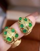 18K祖母绿耳环 1.2ct 商品缩略图0