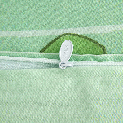 罗莱家纺LUOLAI 全棉四件套被套床单枕套床上用品套件全棉被罩被单 春朝夏影 200*230cm LS 商品图3