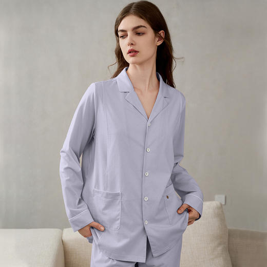 【限时会员价】EMXEE嫚熙纯色哺乳家居服两件套 商品图4