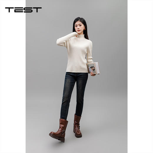 冬上新时尚修身显瘦显高百搭牛仔裤3244044 商品图2