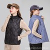 丁摩 90白鸭绒轻薄短款小马甲背心马夹羽绒服6681 商品缩略图0