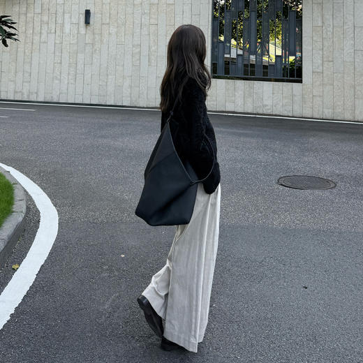 ROMI STUDIO土耳其进口拉贡100羊毛革皮毛一体皮草 RW24WW00838 商品图2