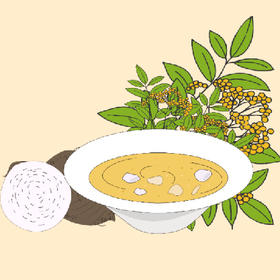  立冬饮食|来碗快手甜品「桂花糖芋」，一口暖身，润肺又祛寒 