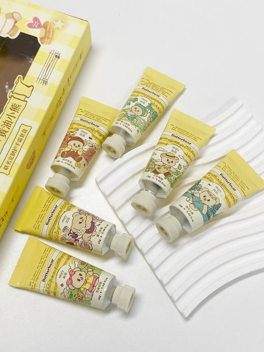 roopy润培 黄油小熊护手霜礼盒12g*6 商品图3