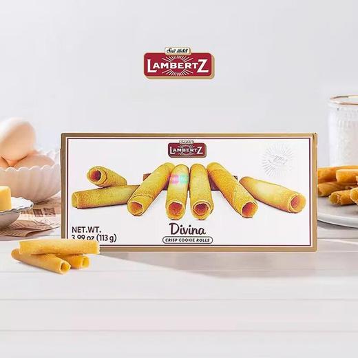 Lambertz香酥蛋卷饼干113g 商品图0