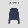 ROMI STUDIO“温暖已至”山羊绒绵羊毛混纺花纱提花开衫RW24WSY0191 商品缩略图2