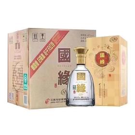 今世缘国缘对开42度550ml*4瓶整箱