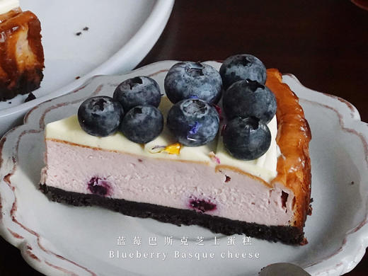 【蓝莓巴斯克芝士蛋糕】Blueberry Basque cheese（切件一人食） 商品图4