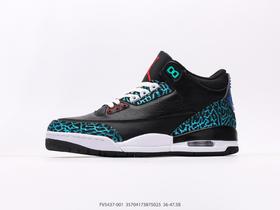 耐克乔丹Air Jordan 3 Retro复古篮球鞋FV5437-001男女鞋