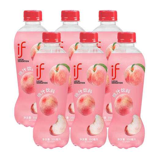 IF水蜜桃汁饮料350ml 商品图3