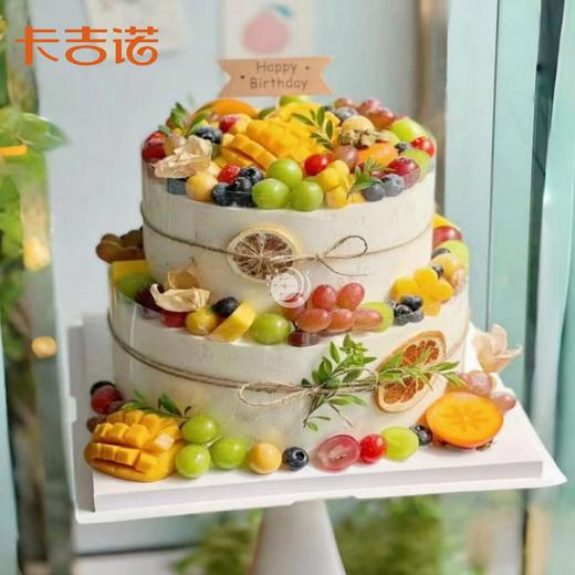 10+8英寸动物奶油生日蛋糕12选1 商品图2