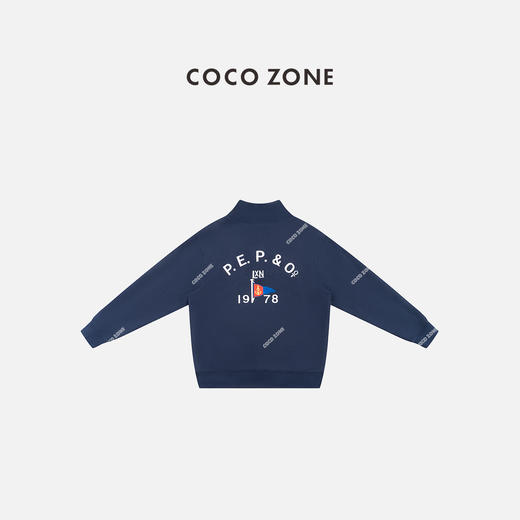 COCO ZONE 秋冬设计感立领半系扣加绒卫衣CC1D2614 商品图1