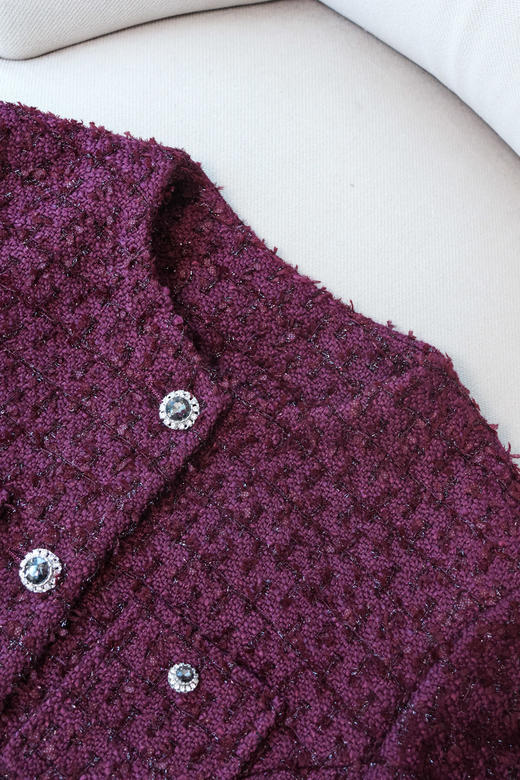 流金岁月｜高级感小香羊毛外套 商品图4