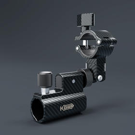 空钩悟道碳纤纹钓椅配件通用型万向炮台座多功能伞架鱼竿饵料支架