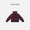 COCO ZONE 秋冬设计感撞色拼接连帽拉链外套CC2D2810 商品缩略图1
