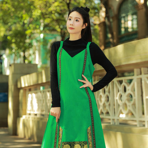 春夏新款 |  山青花欲燃吊带改良清马面裙 | 现货加急发 商品图6