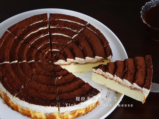 【下架】整个8寸【提拉米苏巴斯克芝士蛋糕】Tiramisu Basque cheese（ 提前24小时预订） 商品图6