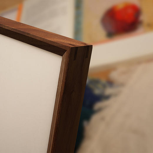 榫卯年画画框  实木摆件摆台空框相框中古风装饰 商品图5