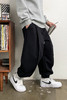 徐太浪设计感褶皱黑色束脚卫裤男秋冬美式休闲宽松阔腿运动长裤子 商品缩略图4