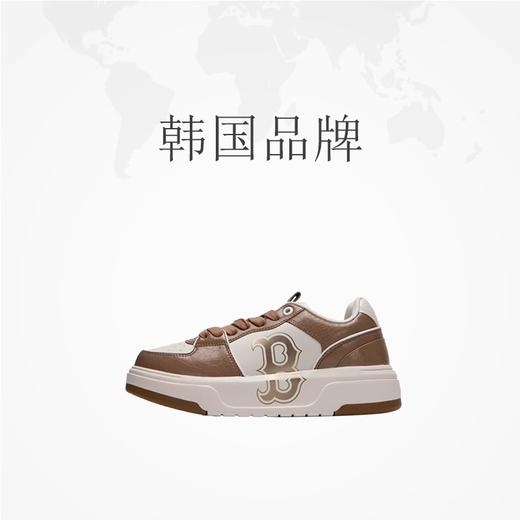 【海信嘉年华】MLB休闲鞋男鞋女鞋新款棕色低帮板鞋厚底老爹鞋3ASXCLX4N 商品图0