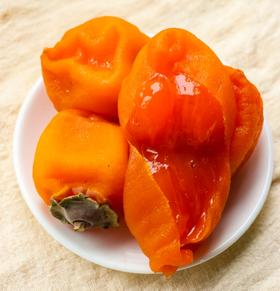 富平流心柿饼 口口爆浆 吃得出柿子鲜味