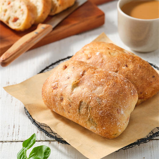 芝士火腿罗勒恰巴塔 Ciabatta with Cheese, Ham & Basil 商品图4