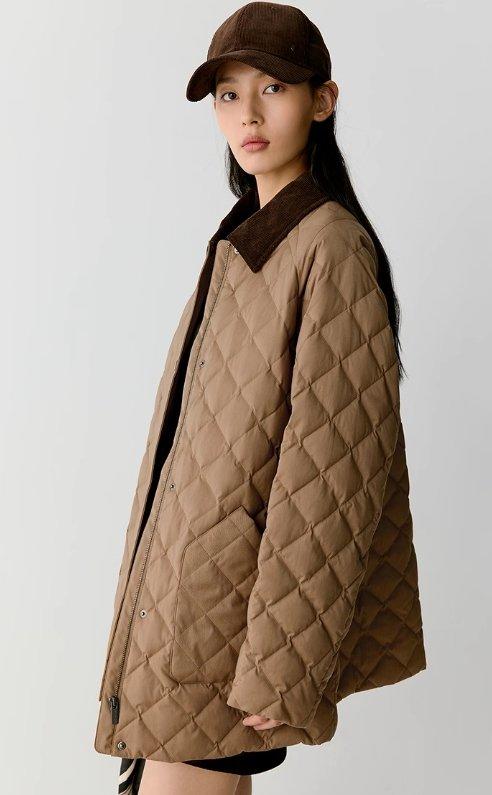 【高品质私服】【IC平纹混纺毛羽绒服】面料精致光滑有弹性，线条流畅，色彩柔和～【无标出货 介意慎拍】 商品图8