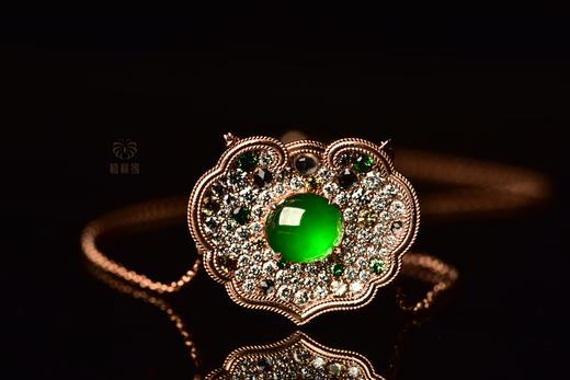 【如意万年】绿蛋如意项链XL12406061 商品图2