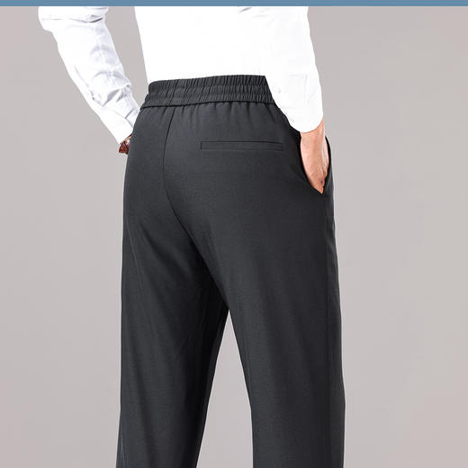 香港老爷车LAOYECHE鹅绒休闲裤 平口/束口两款任选 90白鹅绒 新款松紧弹力直筒裤 商品图5