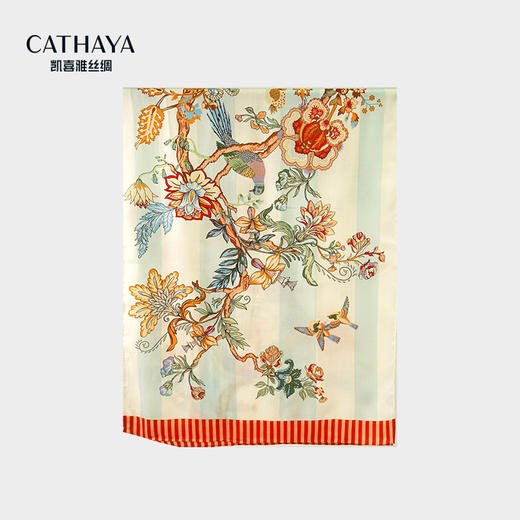 凯喜雅 锦瑟/锦绣/吉彩丝羊毛围巾 商品图1