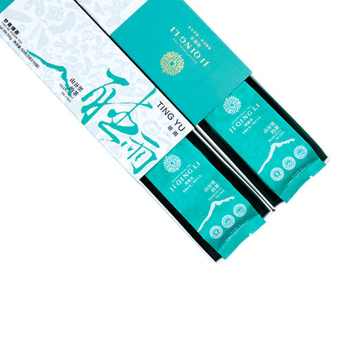 【88元4盒丨可自由搭配】积庆里 山谷里的茶·听雨  英德绿茶 50g 商品图5