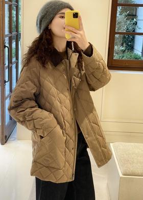 【高品质私服】【IC平纹混纺毛羽绒服】面料精致光滑有弹性，线条流畅，色彩柔和～【无标出货 介意慎拍】