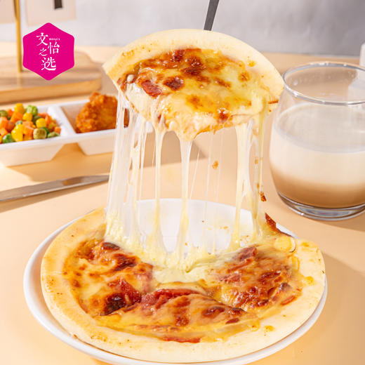 【好吃的】萨芝遇 缤纷口味儿童披萨 10盒装 手工饼底 饼皮酥脆 芝士香浓 多种口味可选 快手早餐 商品图4