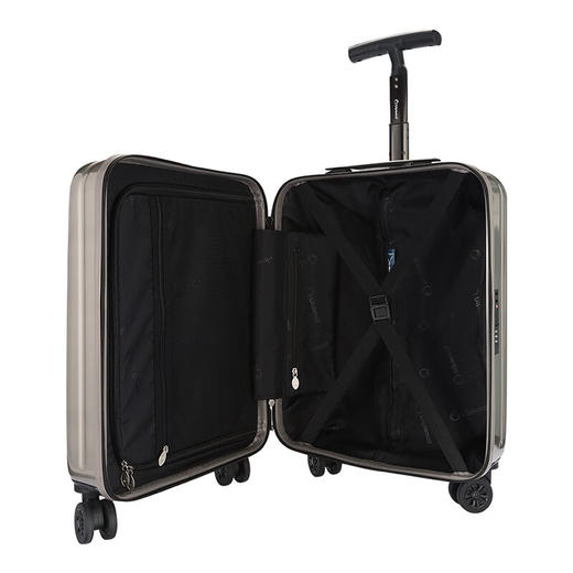 外交官【Diplomat 】万向轮商务时尚拉杆箱HM-23103 象牙金 24英寸 商品图3