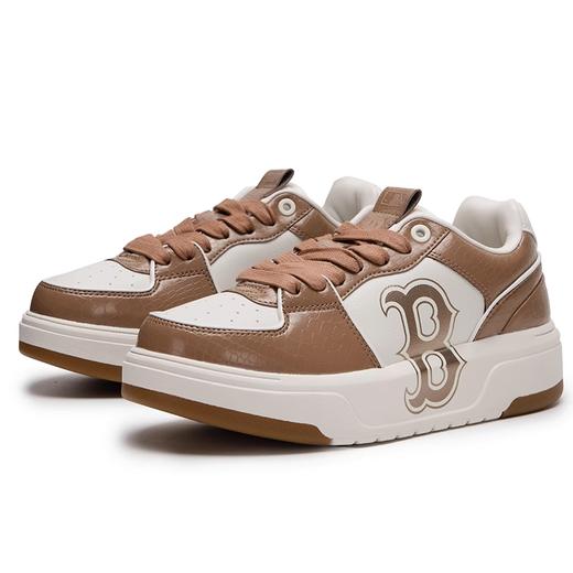 【海信嘉年华】MLB休闲鞋男鞋女鞋新款棕色低帮板鞋厚底老爹鞋3ASXCLX4N 商品图1