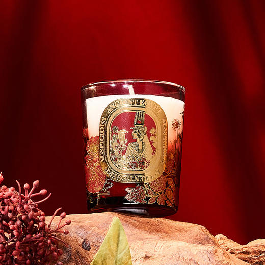 大英博物馆新年系列灵蛇献瑞香氛蜡烛无火香薰 鎏金琥珀 商品图1