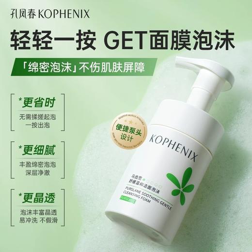 【会员尊享】马齿苋舒缓温和洁面泡沫150ml+补充装150ml 商品图4