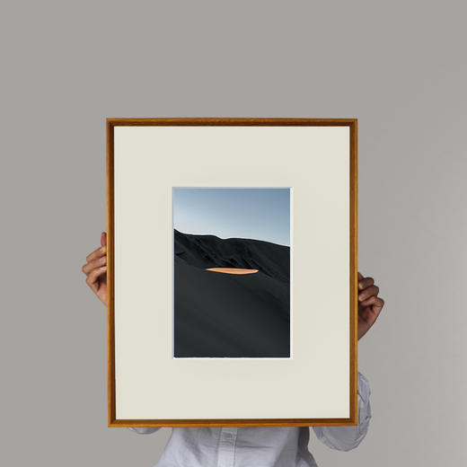 榫卯年画画框  实木摆件摆台空框相框中古风装饰 商品图2