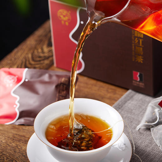 天单丨橘红黑茶 袋泡茶 化橘红安化黑茶 60g（5g*12泡）化州橘红养生茶节日送礼佳品 商品图1