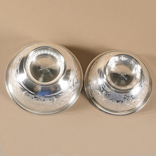 吉祥如意银碗 商品图3