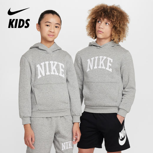 Nike Sportswear Club Fleece 大童加绒连帽衫 HJ3156 商品图0