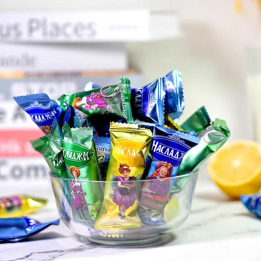 拉迈尔星空巧克力果味什锦糖混合味黄色袋 商品图2