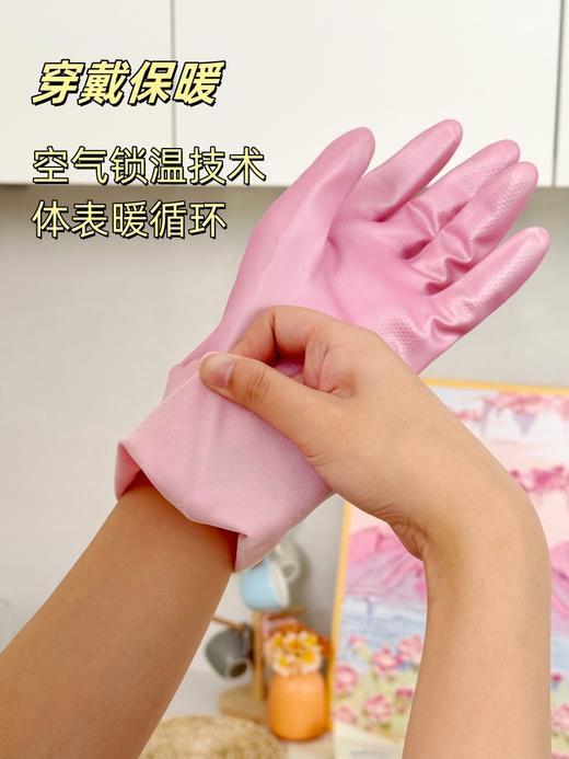 🔥//【秉秀植绒手套 | 冬季好物🧤】一双用三年 ✅耐用防穿刺，韧性强，不褪色，重复使用 👉静电扦插植绒技术 👍🏻不掉绒👍🏻久用不变色老化✨  商品图5