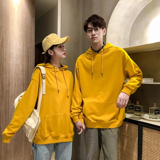 【伊泺杉加绒加厚纯棉连帽卫衣】🌿 💥杀疯了‼疯狂打Call自带街头潮范儿，✅高级又减龄 重磅连帽卫衣 内里加厚毛毛绒，✅这件真的超级舒服！绵密软糯又扎实，特别防风🥰 商品图3